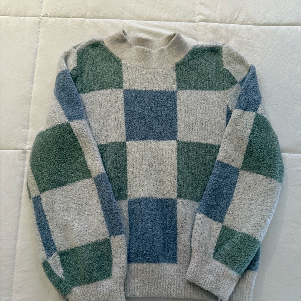Abercrombie Kids Checkered Sweater